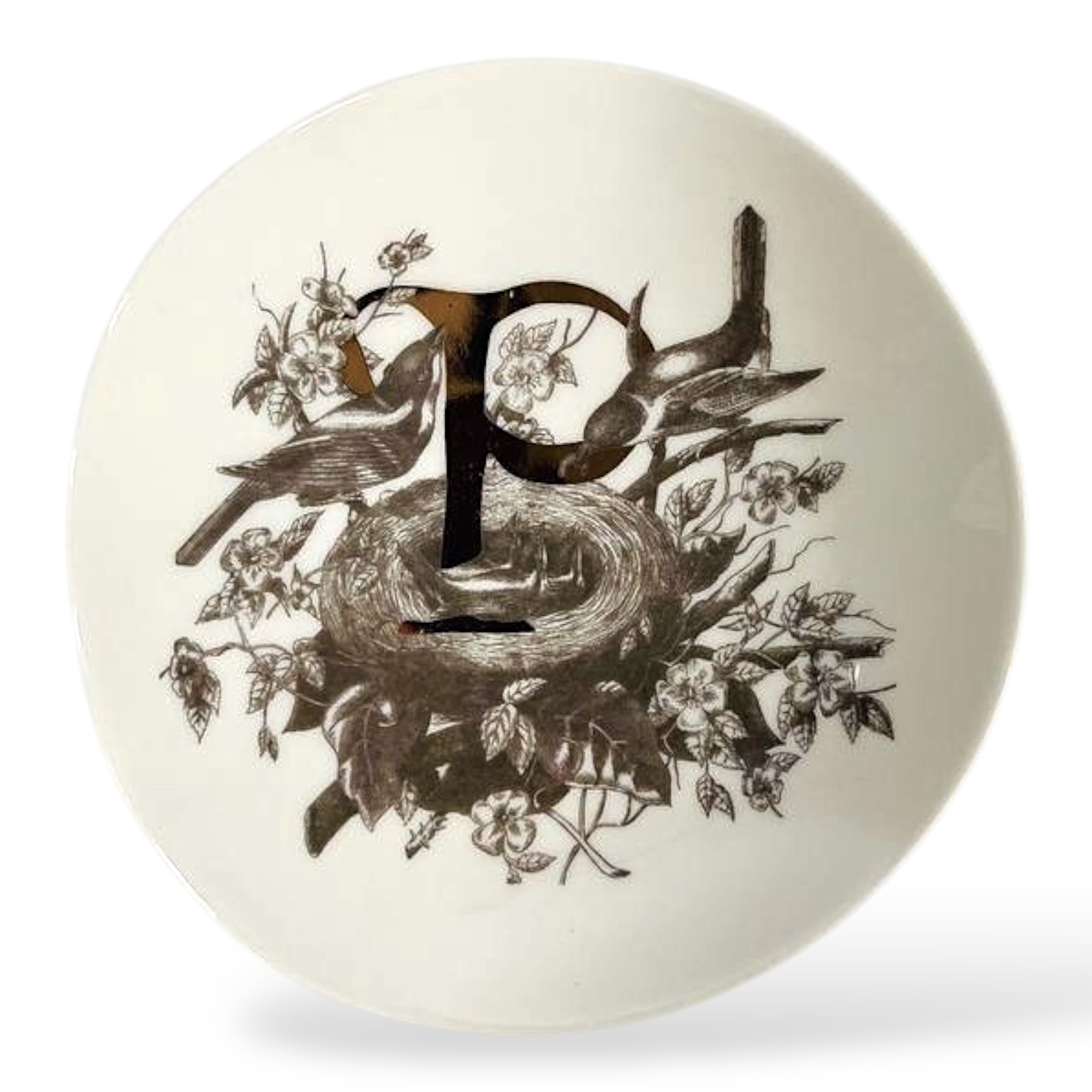 '- P - MONOGRAM PLATE