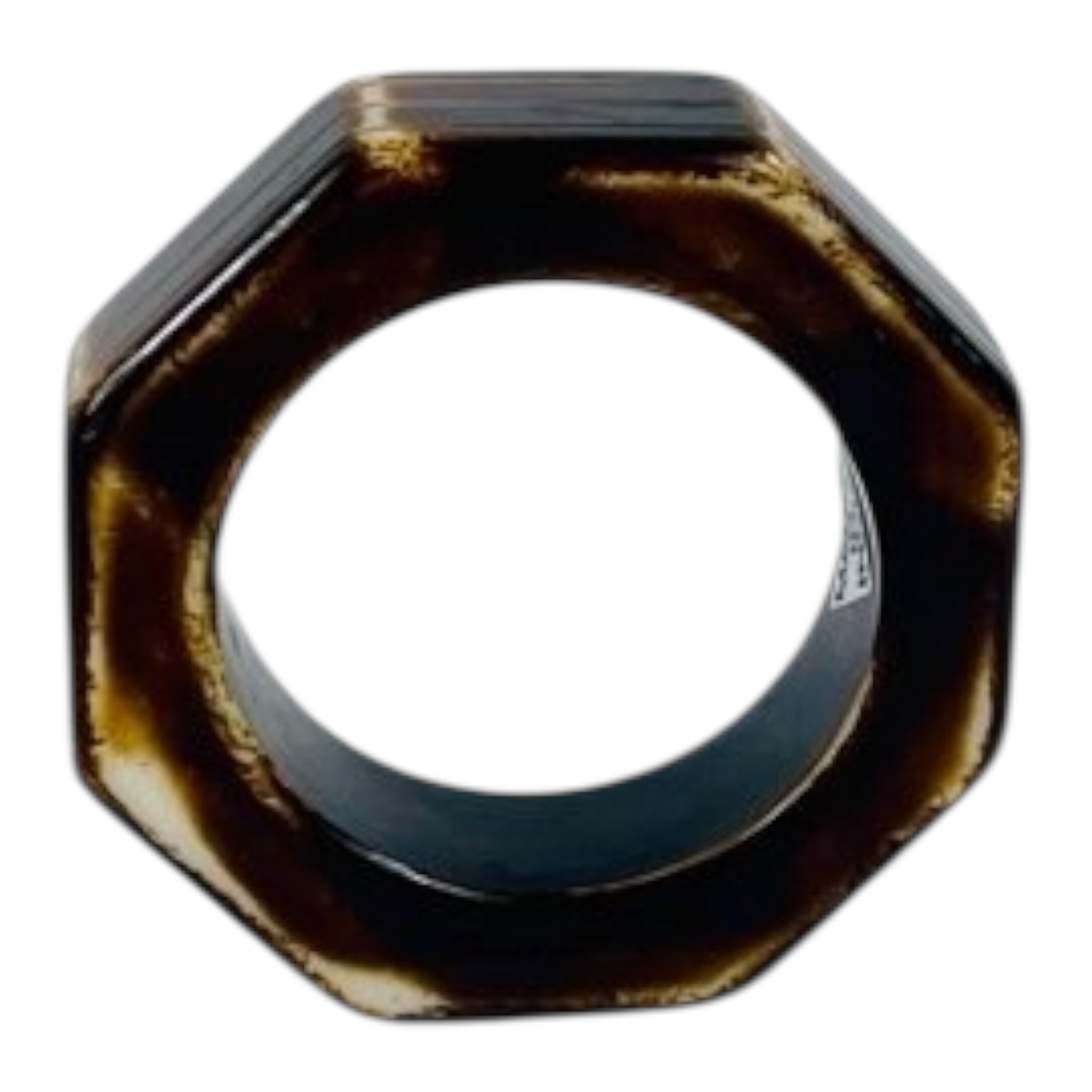 MANGO WOOD NAPKIN RING set 4