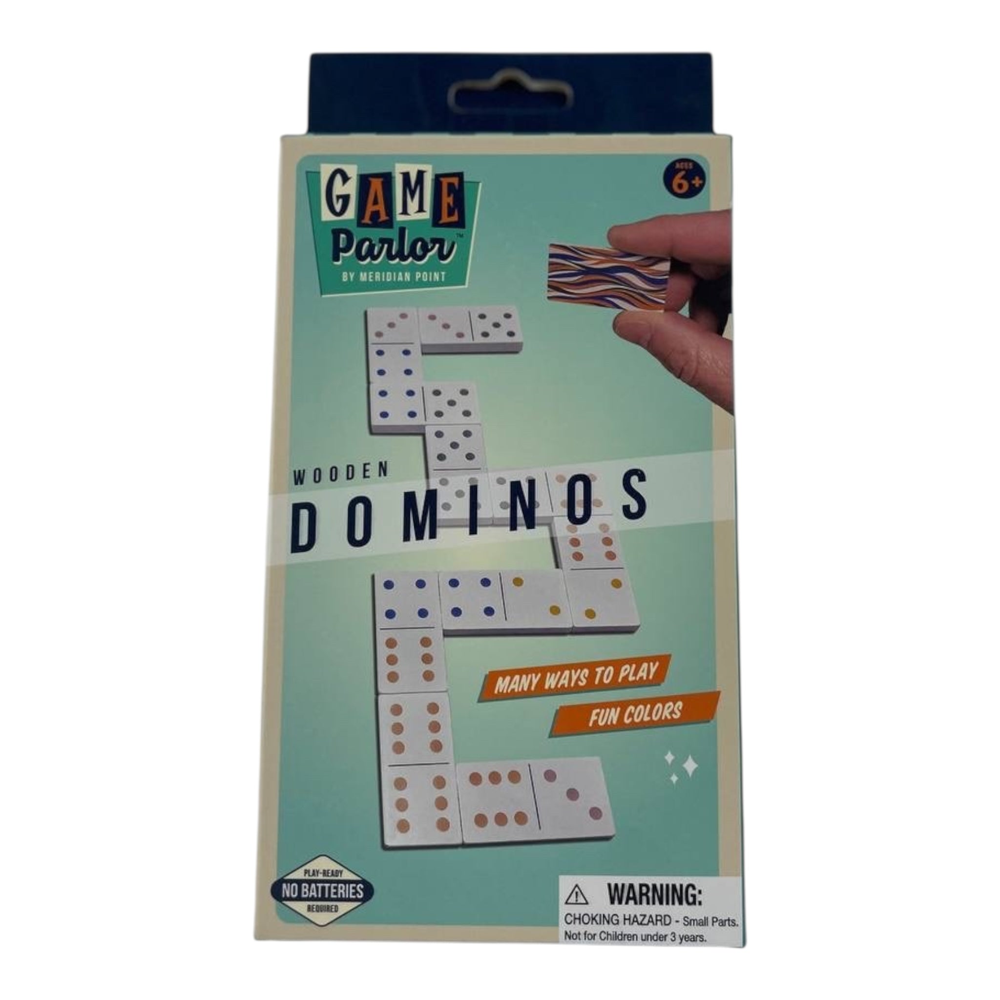 COLORFUL WOODEN DOMINOS