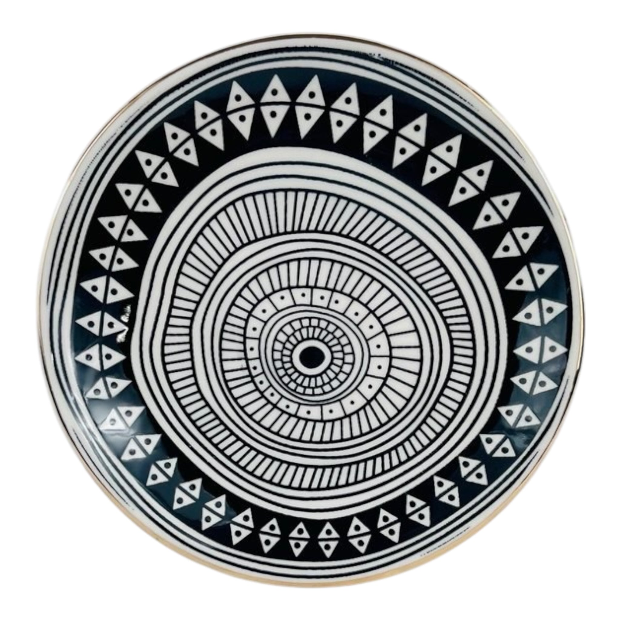 5" PUNK STONEWARE PLATE