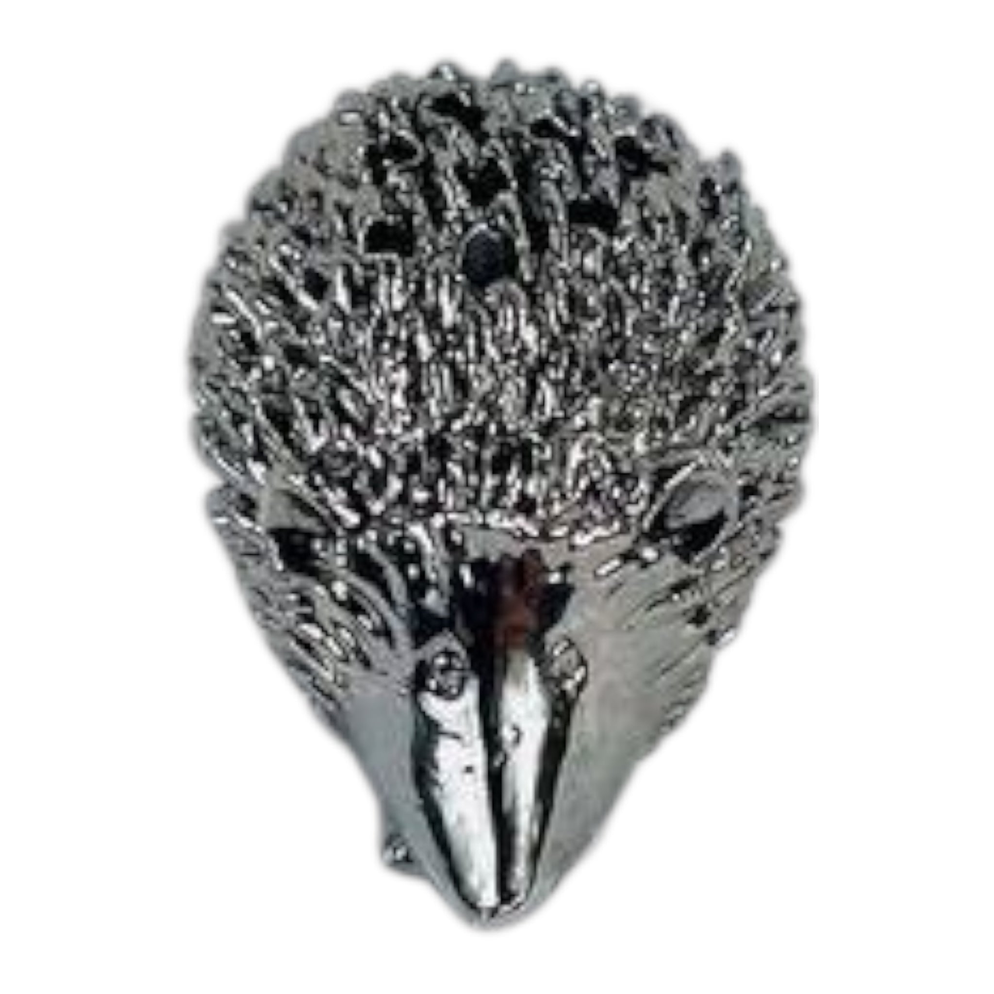 PEWTER HEDGEHOG TOOTHPICK HOLDER
