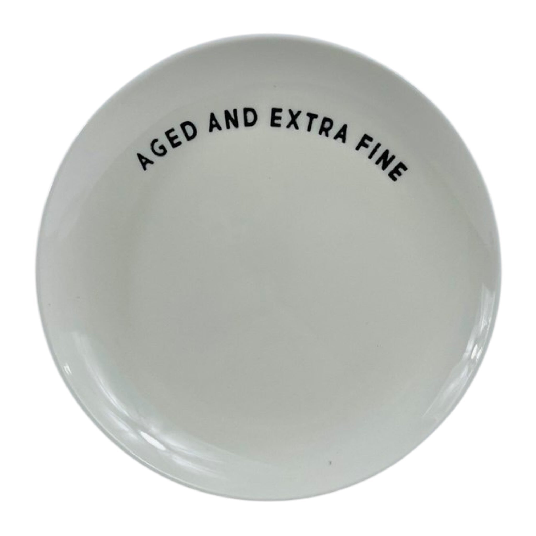 "AGED AND EXTRA FINE" STONEWARE DISH