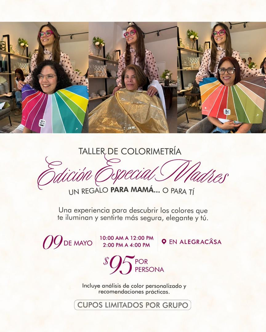 Taller de Colorimetría - Edición Madres 10 AM