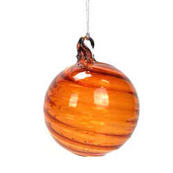 Twirl Brown Ornament