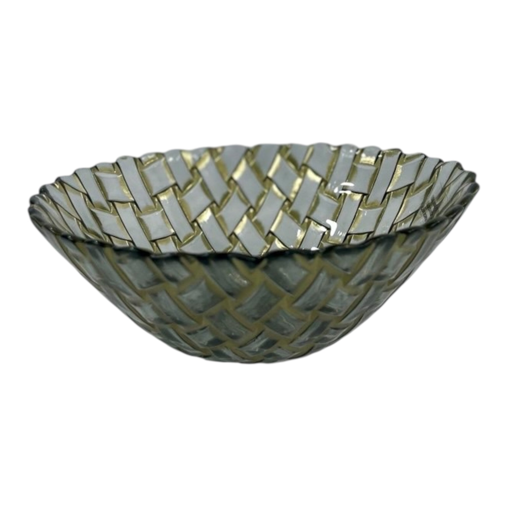 BOWL CRISTAL LIGHT GREEN