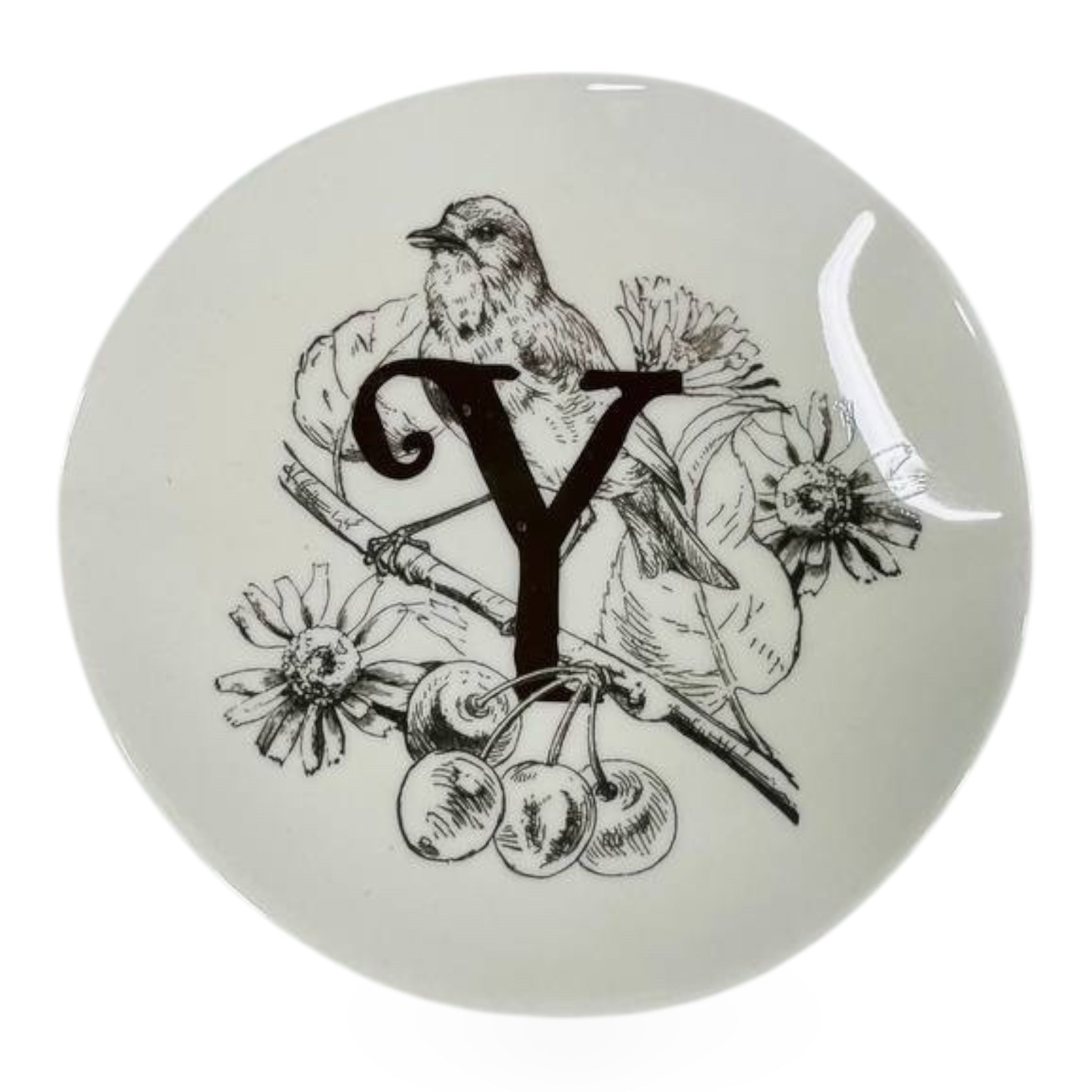 '- Y - MONOGRAM PLATE