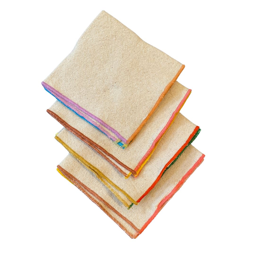 Servilletas de Cocktel Coloridas S/4