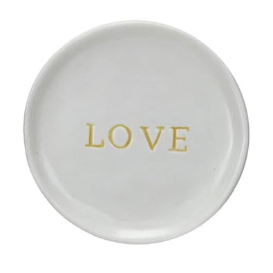 Platito Decorativo con Mensaje Inspirador – Love