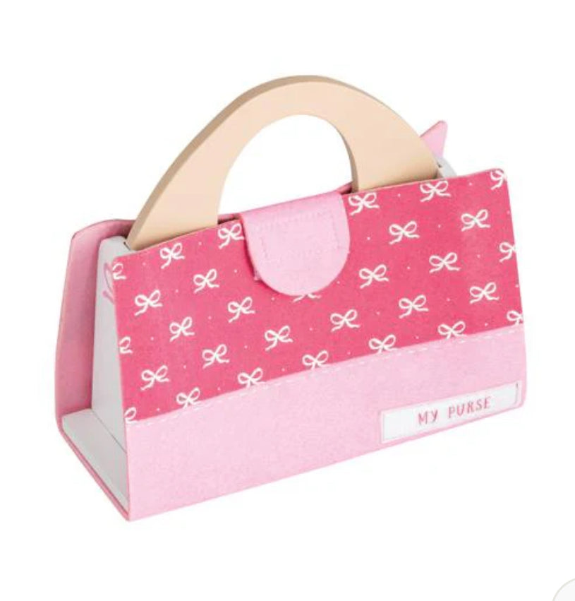 Set de Bolso de Madera “My Purse” | Wooden Pretend Play Purse Set
