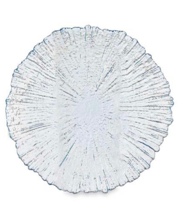 Plato Clear Llano Relieve Lapa Set of 6