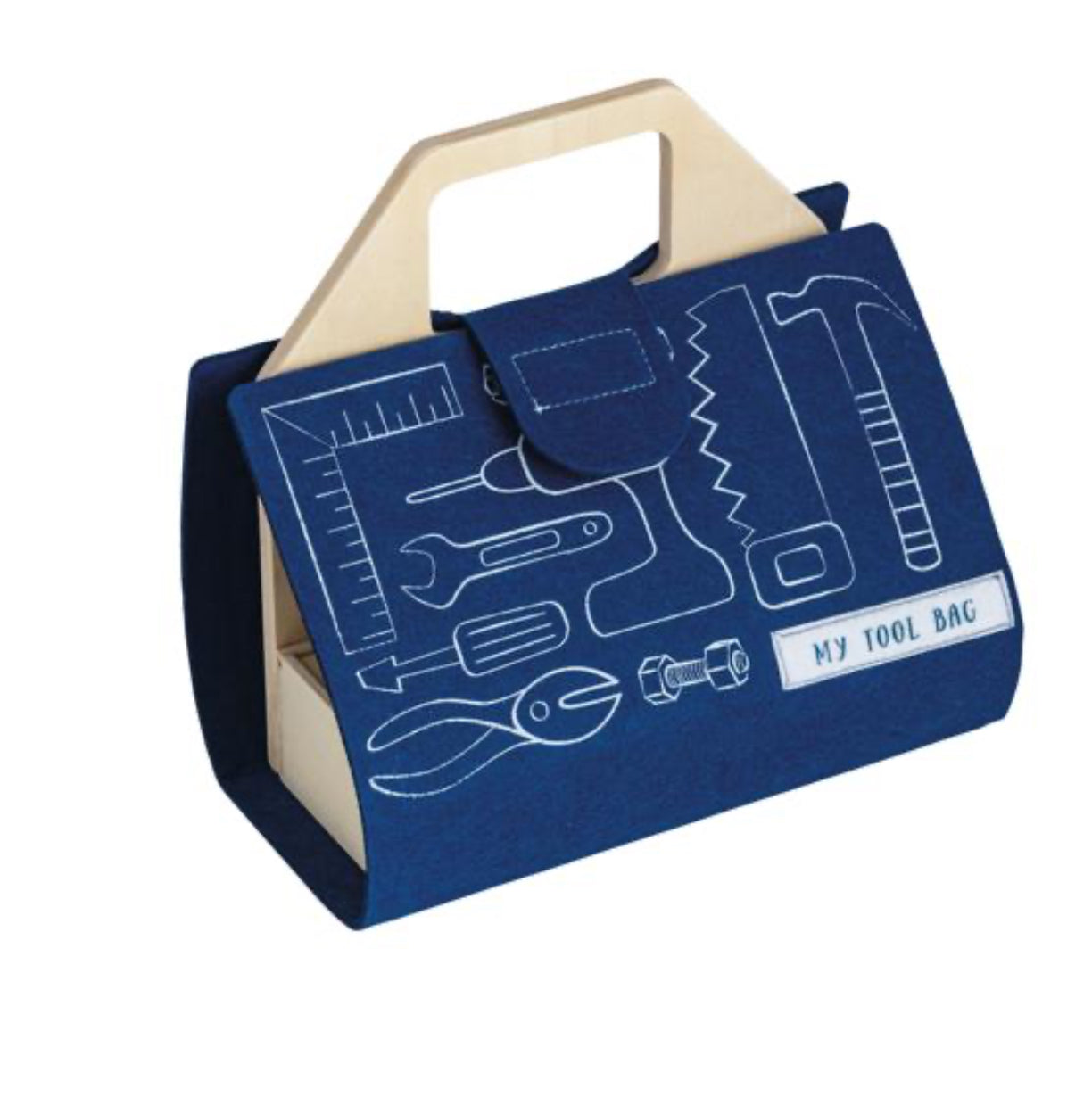 Set de Herramientas de Madera “My Tool Bag” | Wooden Tool Set for Kids