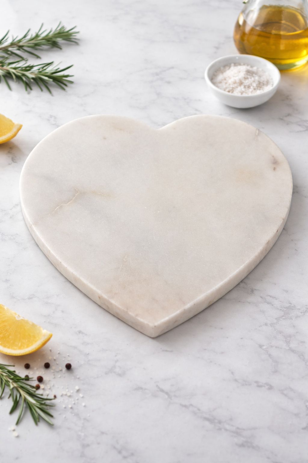 Hogar - White Marble Heart