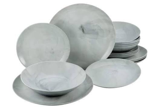 Vajilla Diwali Luminarc Set of 18 Pieces