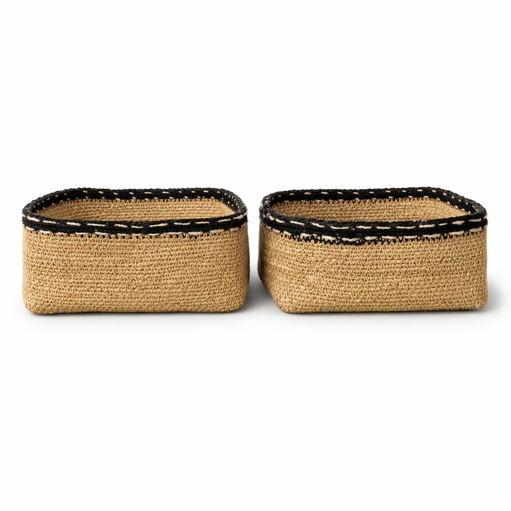Canasta de Pajilla Set of 2