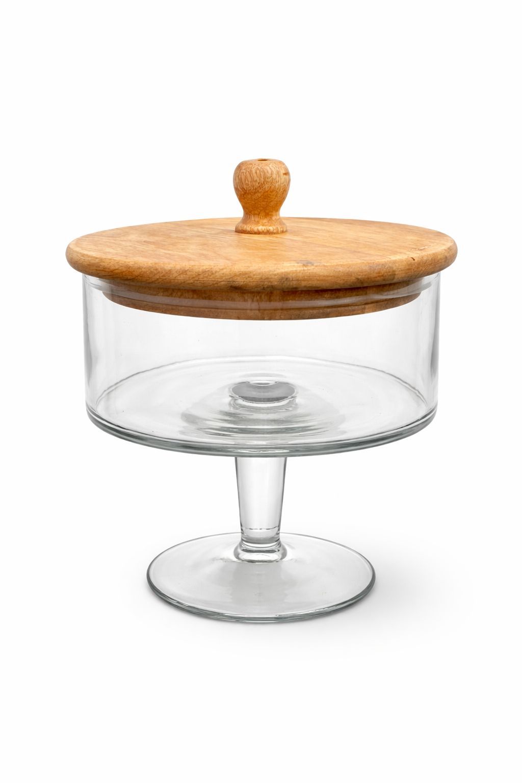 Domo Large de Cristal con Pedestal