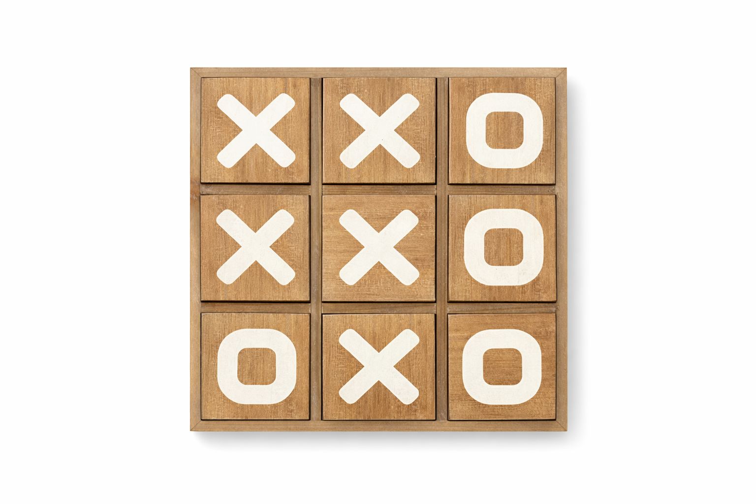 Wood Tic tac toe