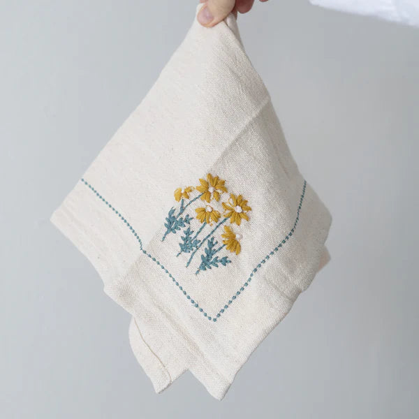 Servilleta de Tela con Diseño Floral S/4