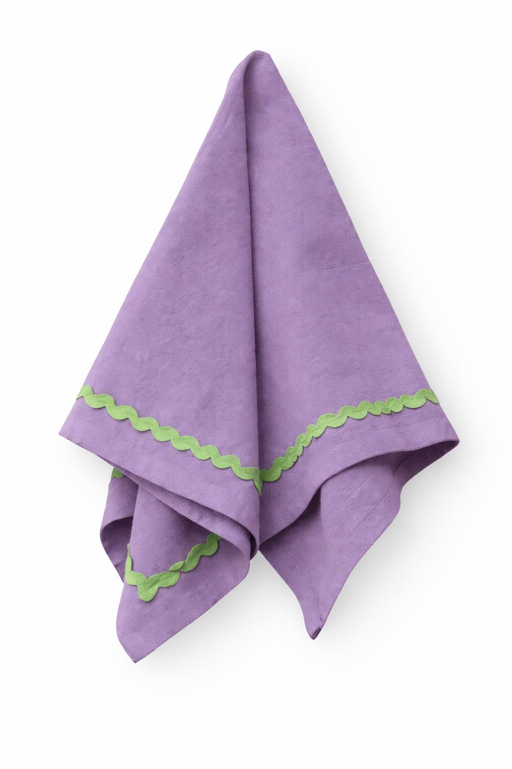 Servilleta de Tela Color Violeta & Verde S/6