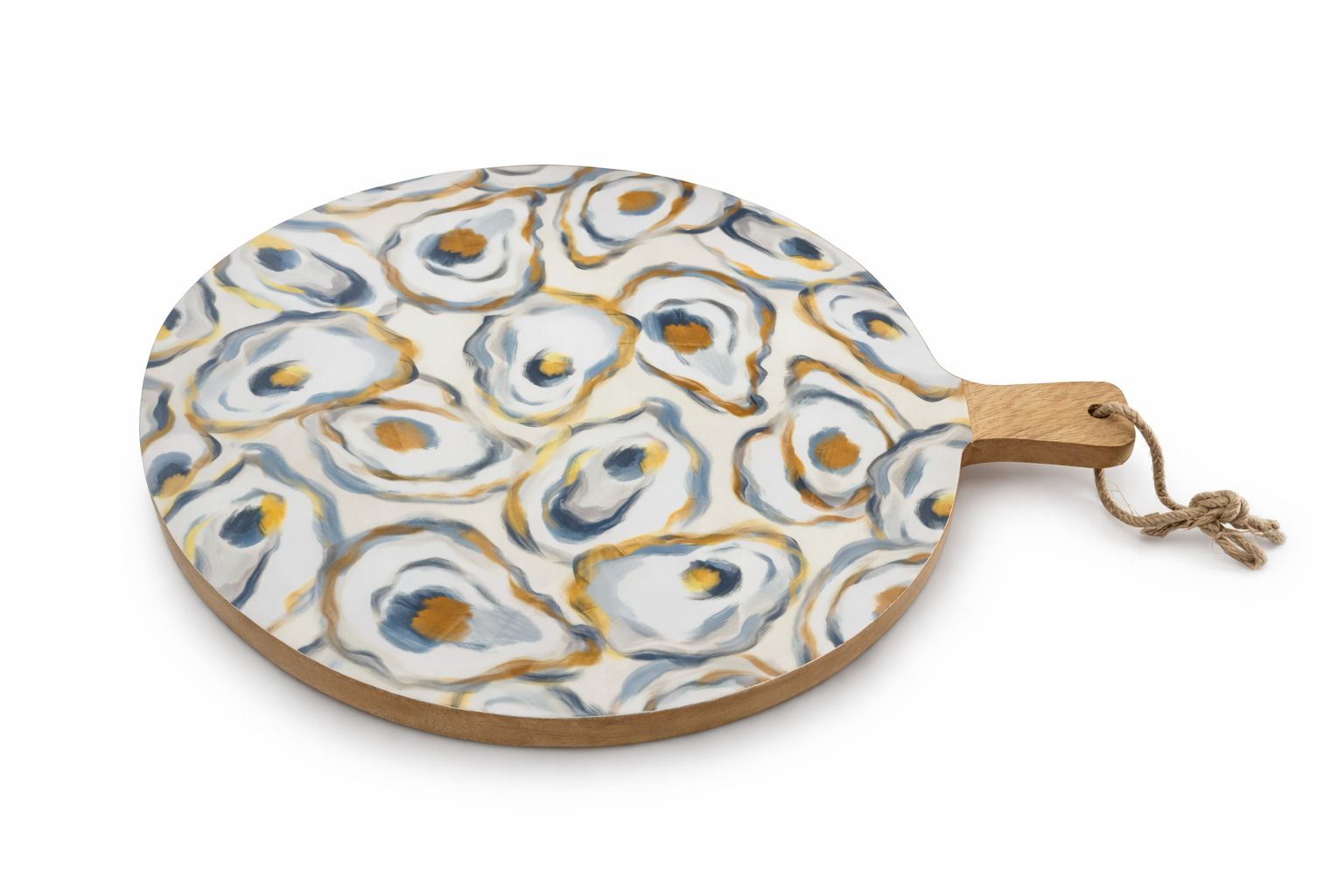 Oyster Enamel Wood Board