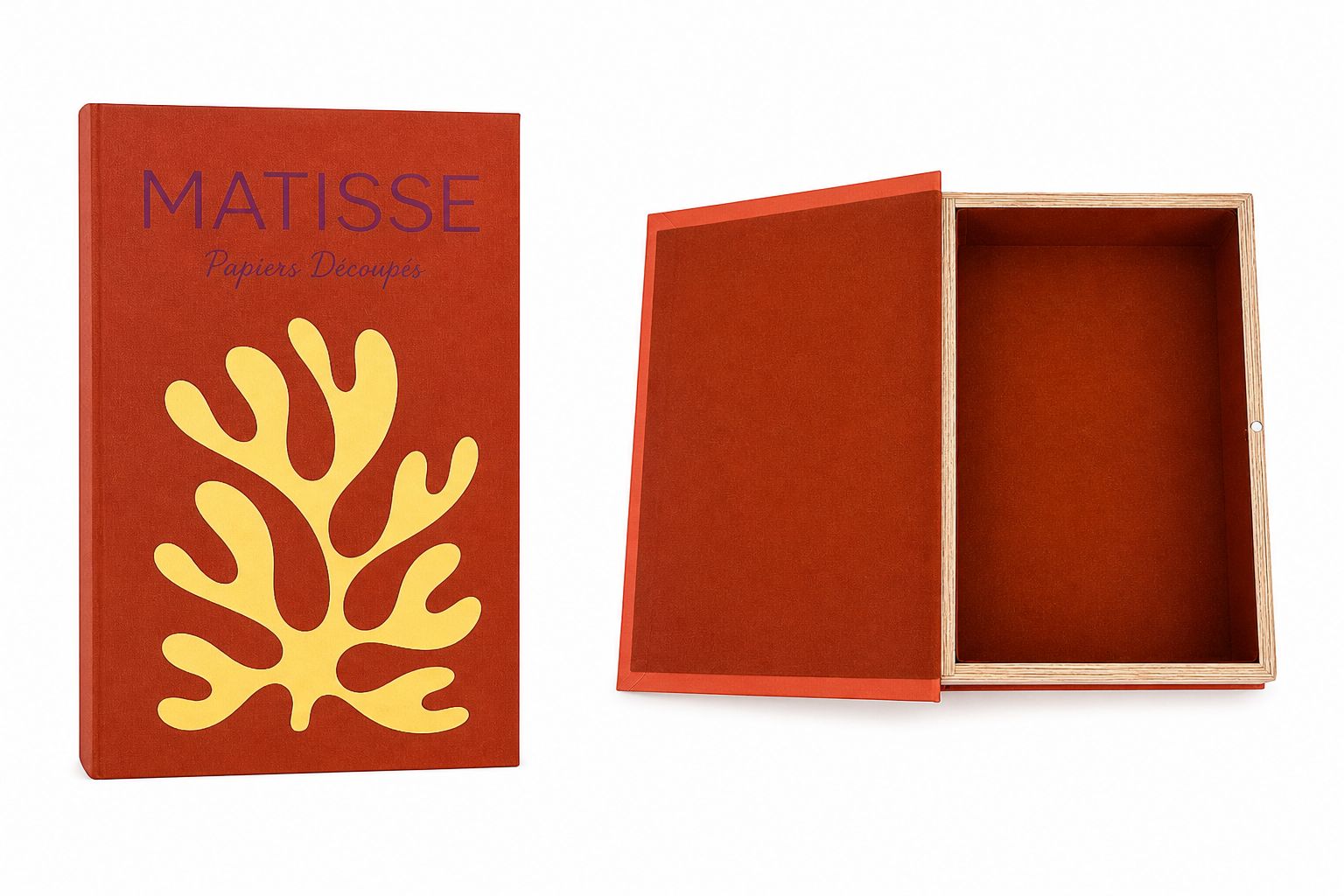 Caja Libro Matisse Terracota