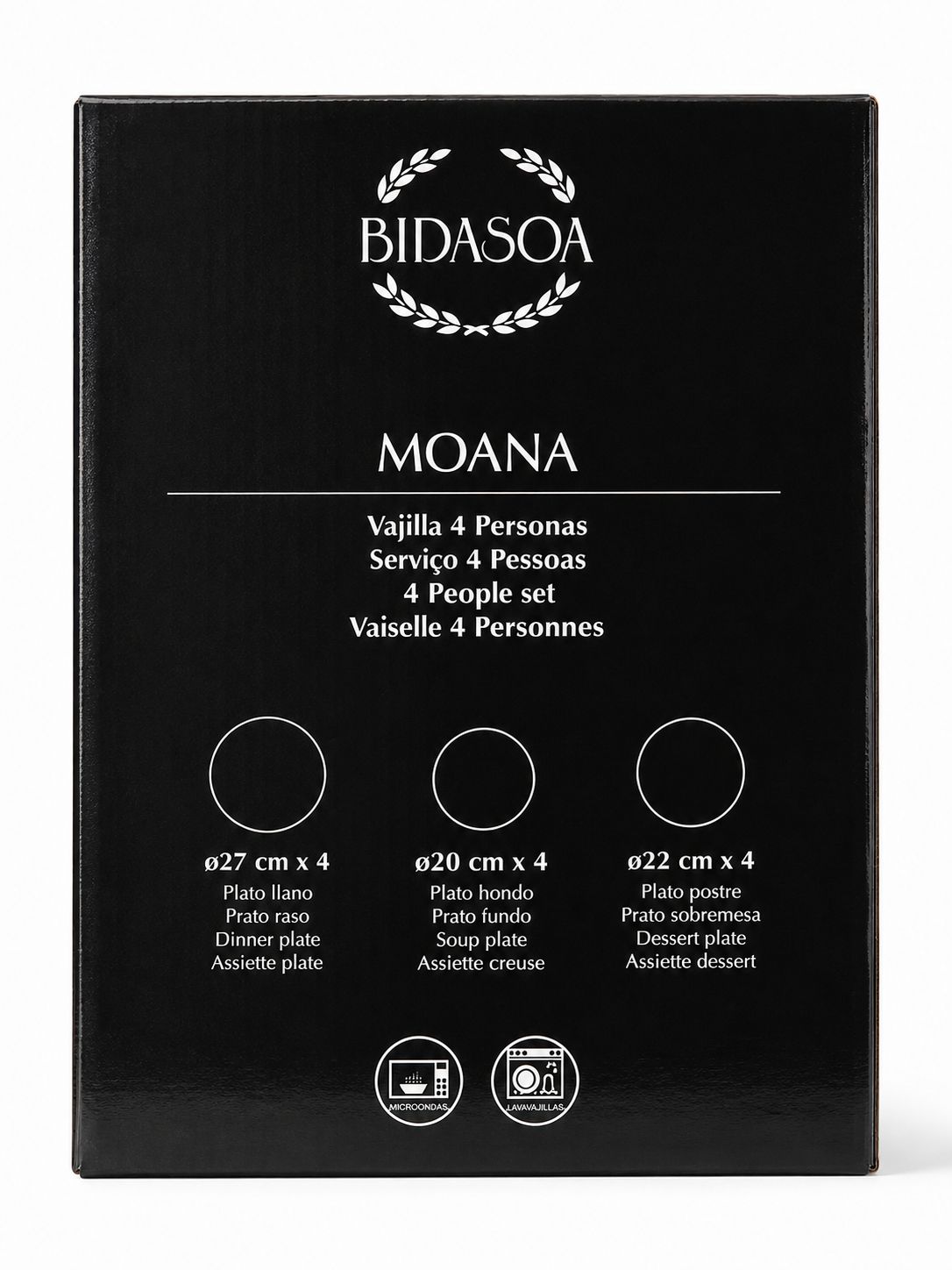 Tableware - Moana Bidasoa - Gray Plates