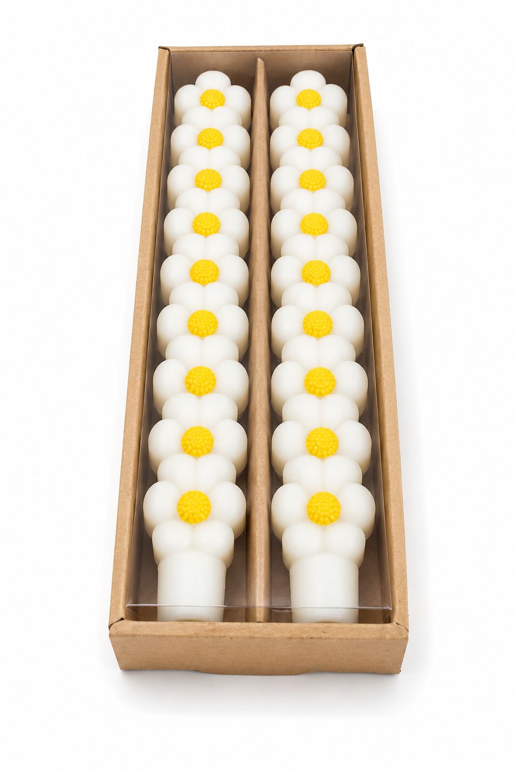 Unscented Spring Taper Candles