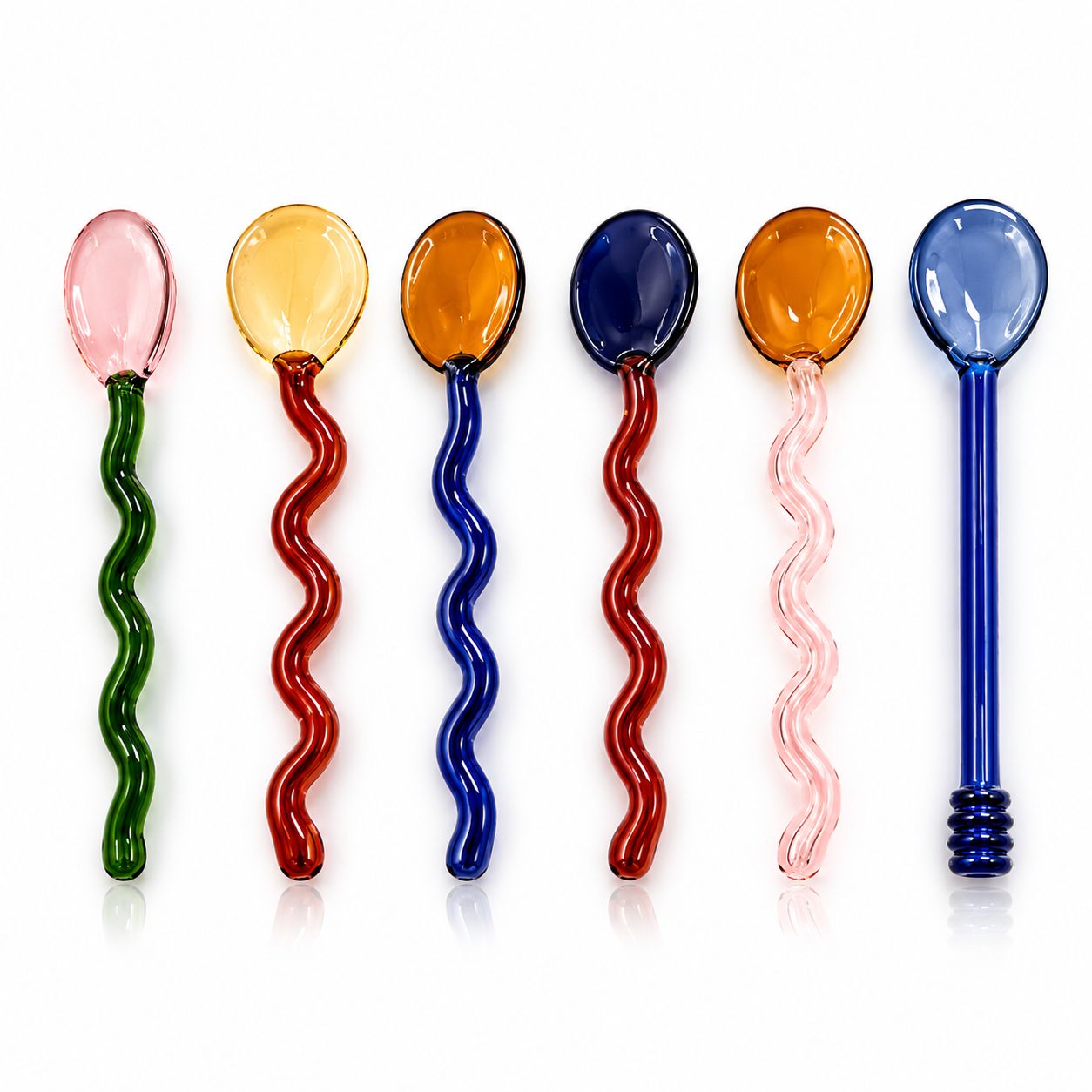 Set de Cucharillas en Cristal