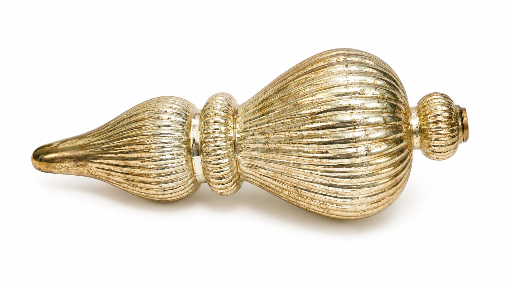 Orenament - Large Gold Candy Cane