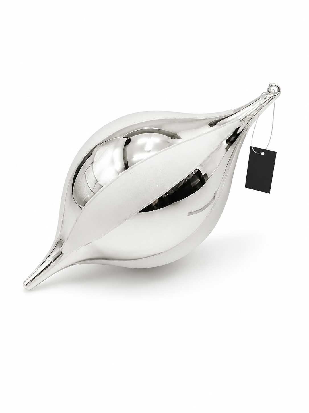 Ornamento Blanco & Plata S