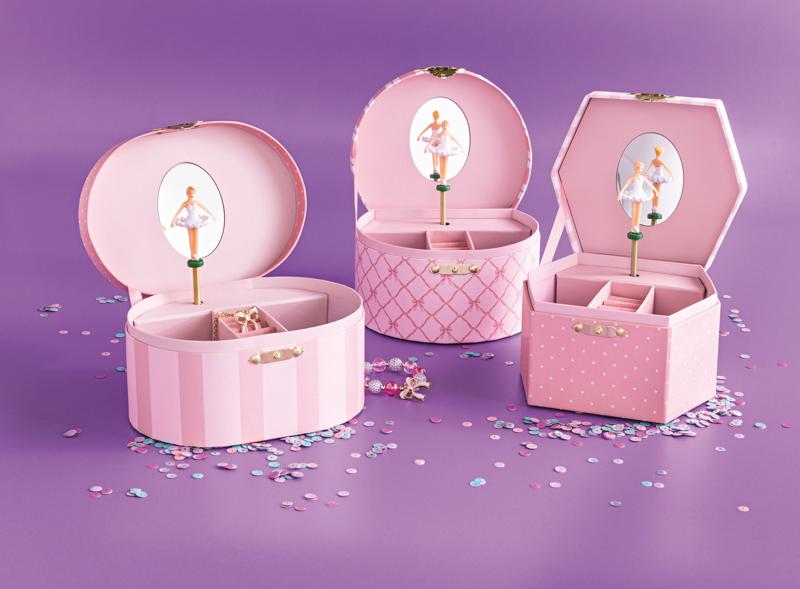 Caja Musical Bailarina Rosa