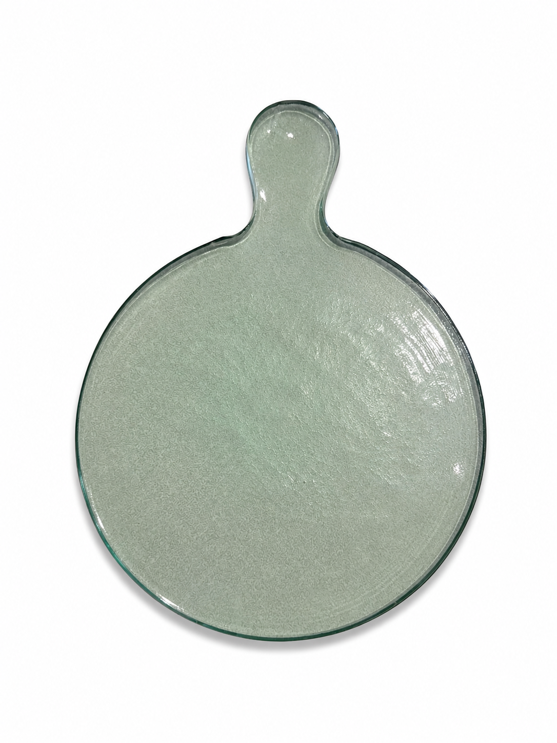 Tabla para Servir de Cristal Redonda Grande