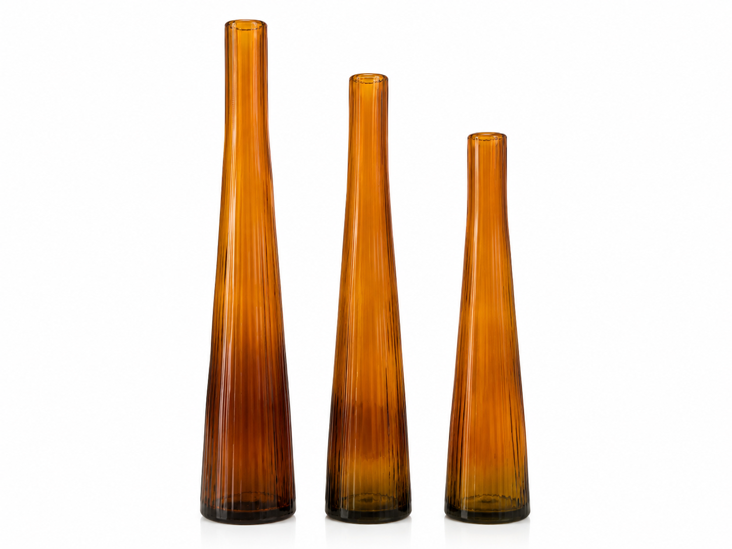 Colección Ámbar Ridge Set de Floreros de 3 Piezas