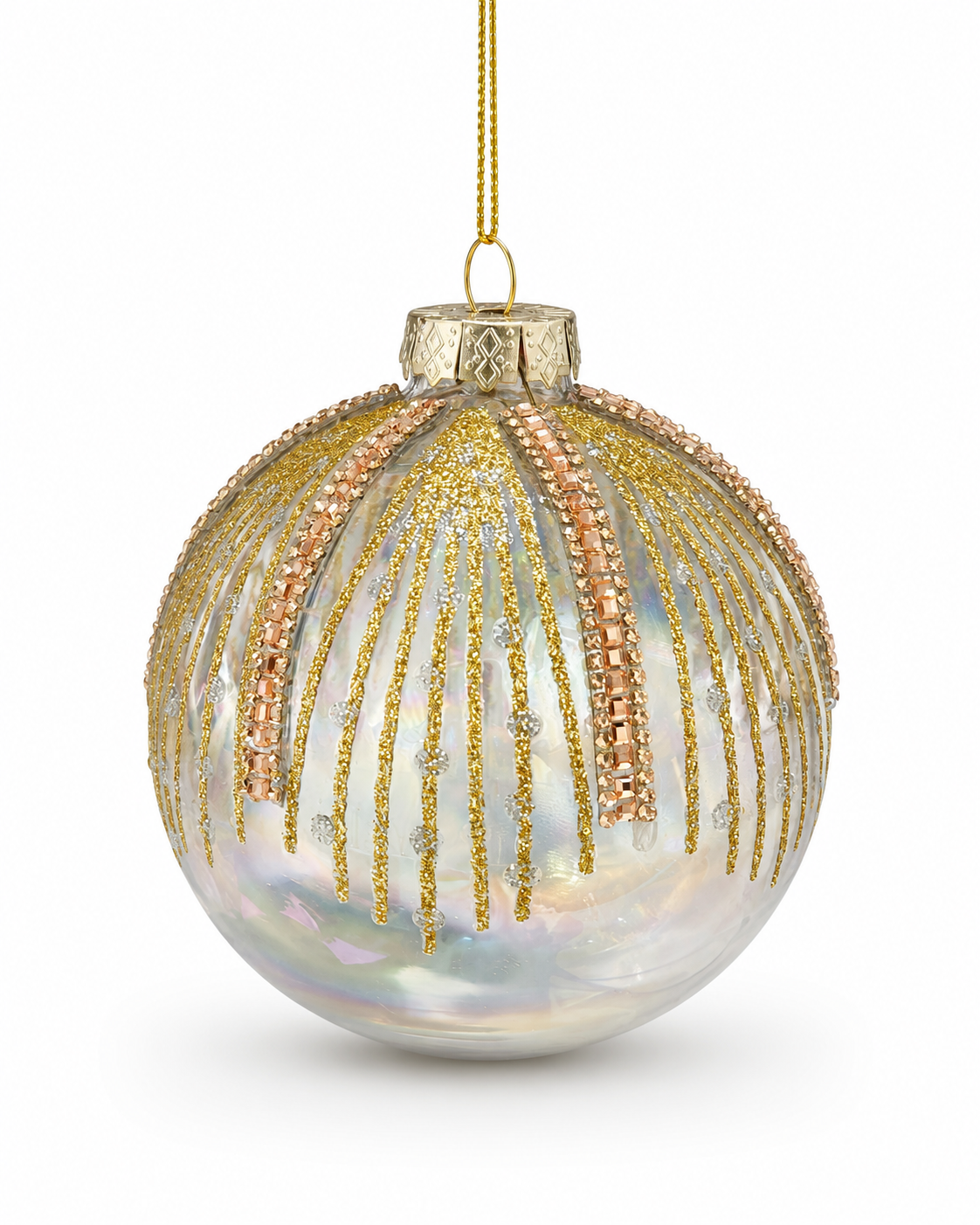 Sparkly Glass Ornament