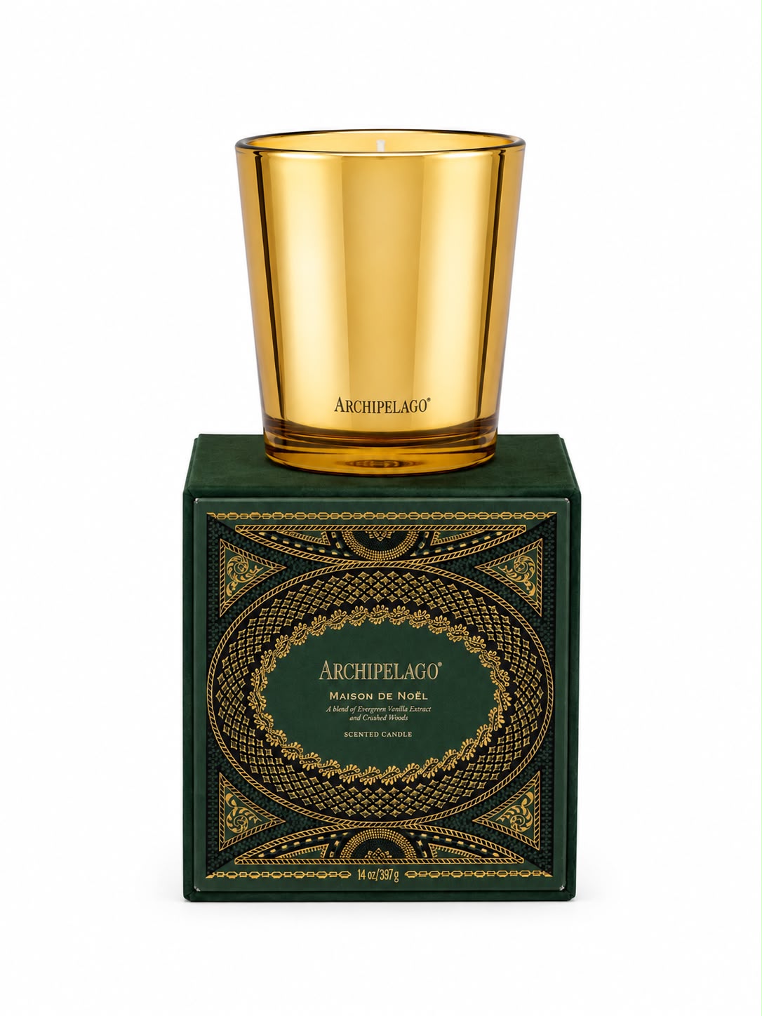 Vela Aromática Archipelago Maison De Noël 14oz