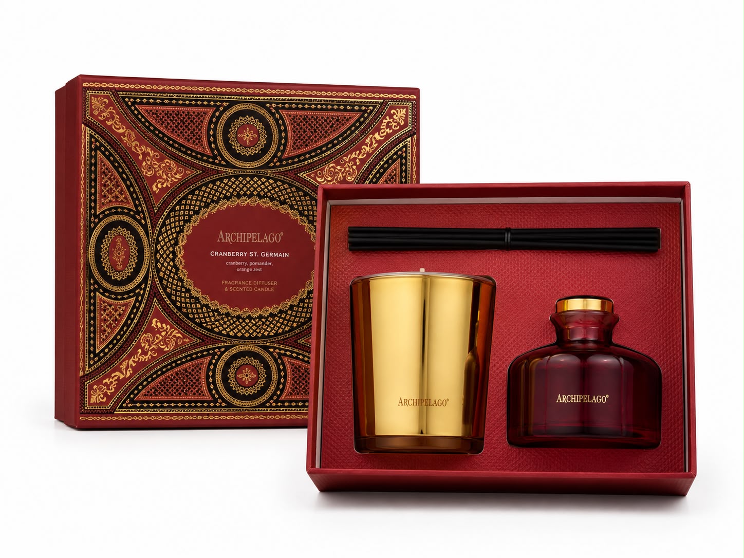 Set de Regalo Archipelago Cranberry St. Germain