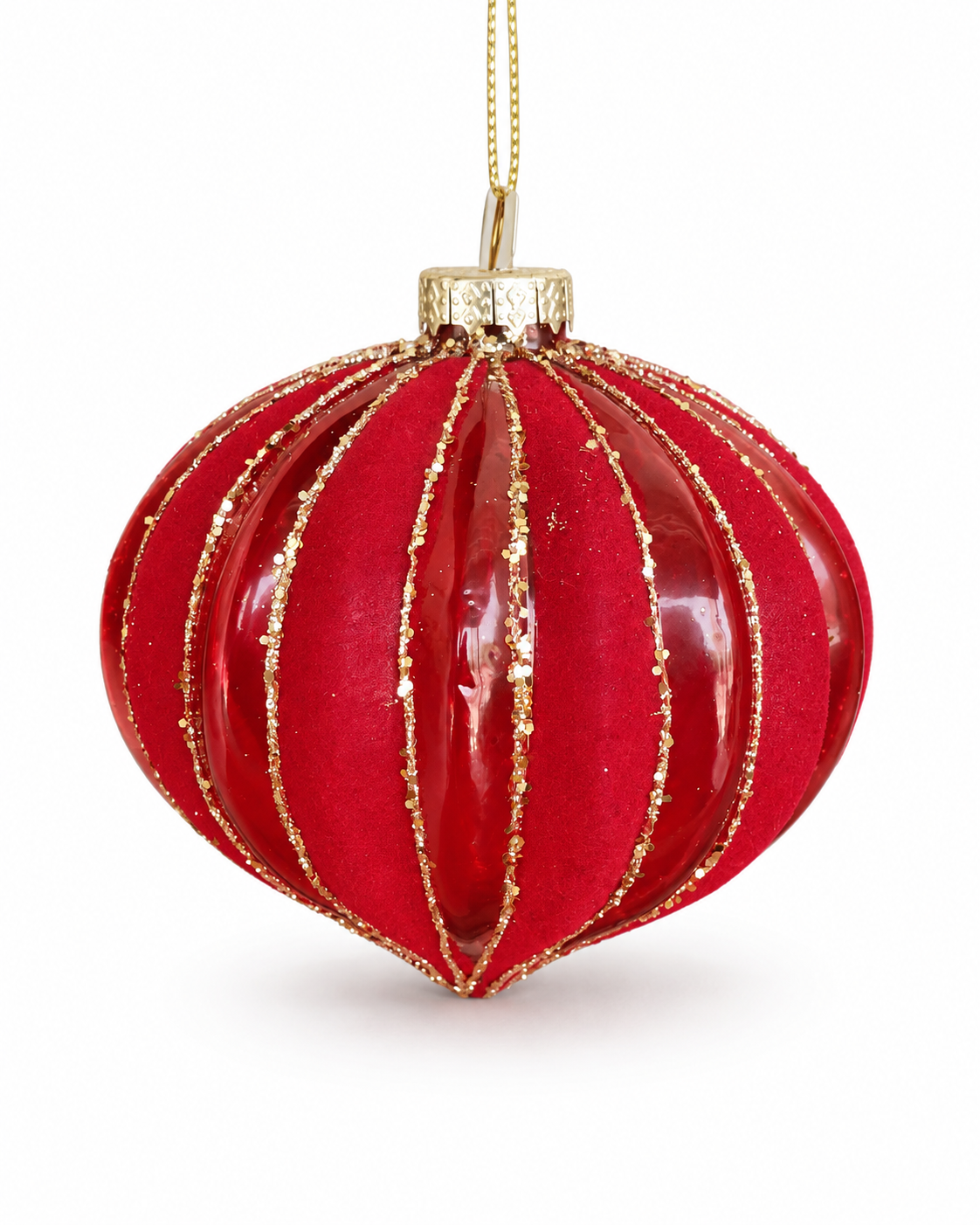 Ornamento Esfera Crimson Luxe