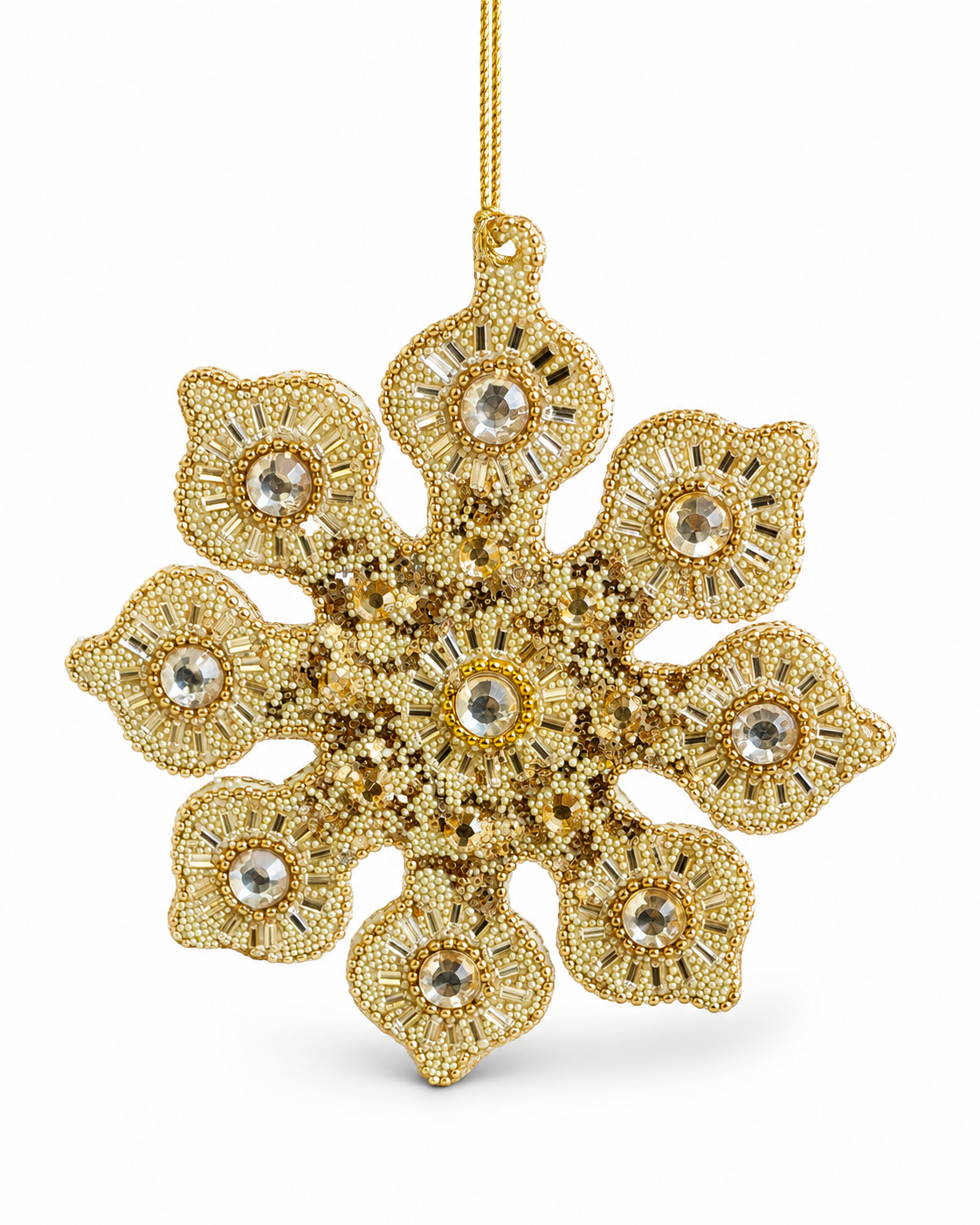 Snowflake Golden Bloom