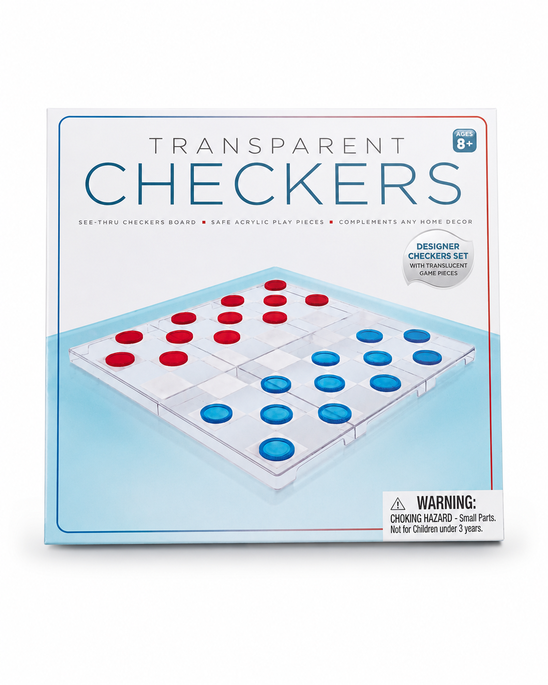TRANSPARENT CHECKERS