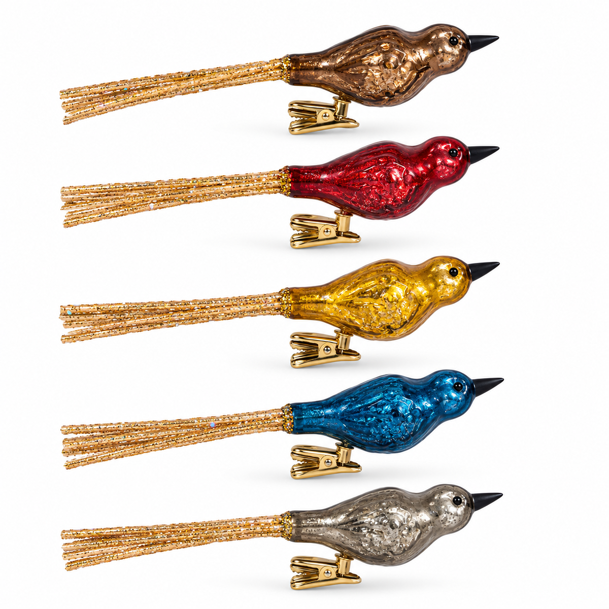 Set de Cinco Aves Vintage
