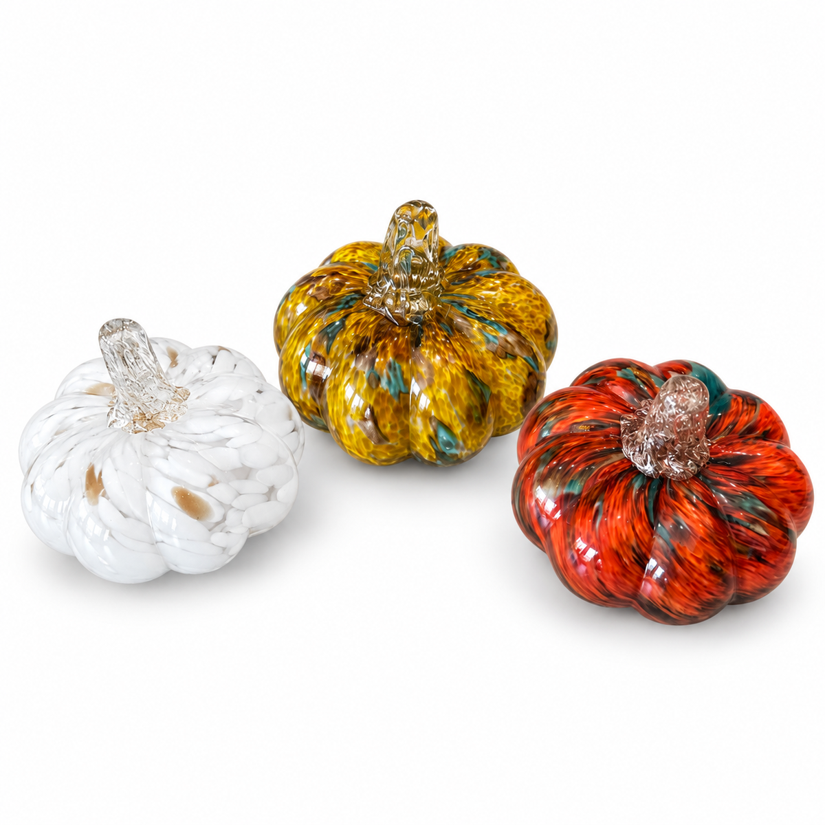 Set de Calabazas de Vidrio Artesanal
