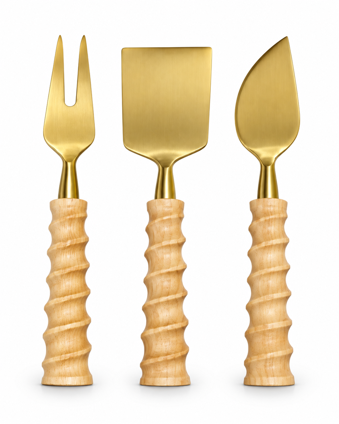 Set de Tres Utensilios de Cortar Queso