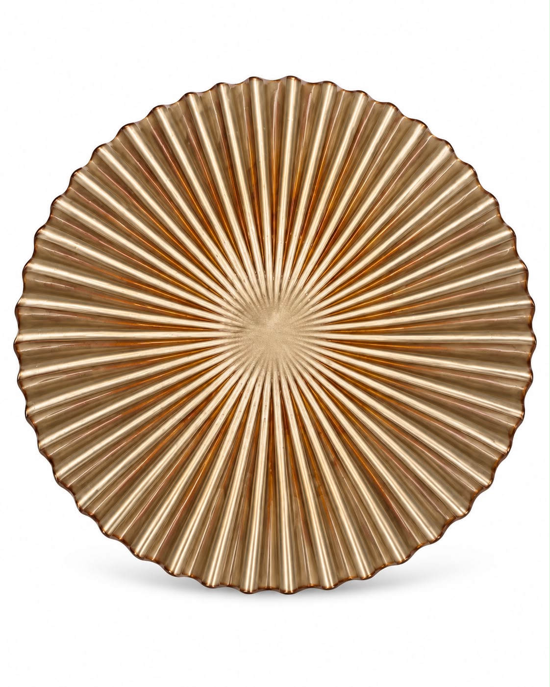 Plato Decorativo Soleil Gold