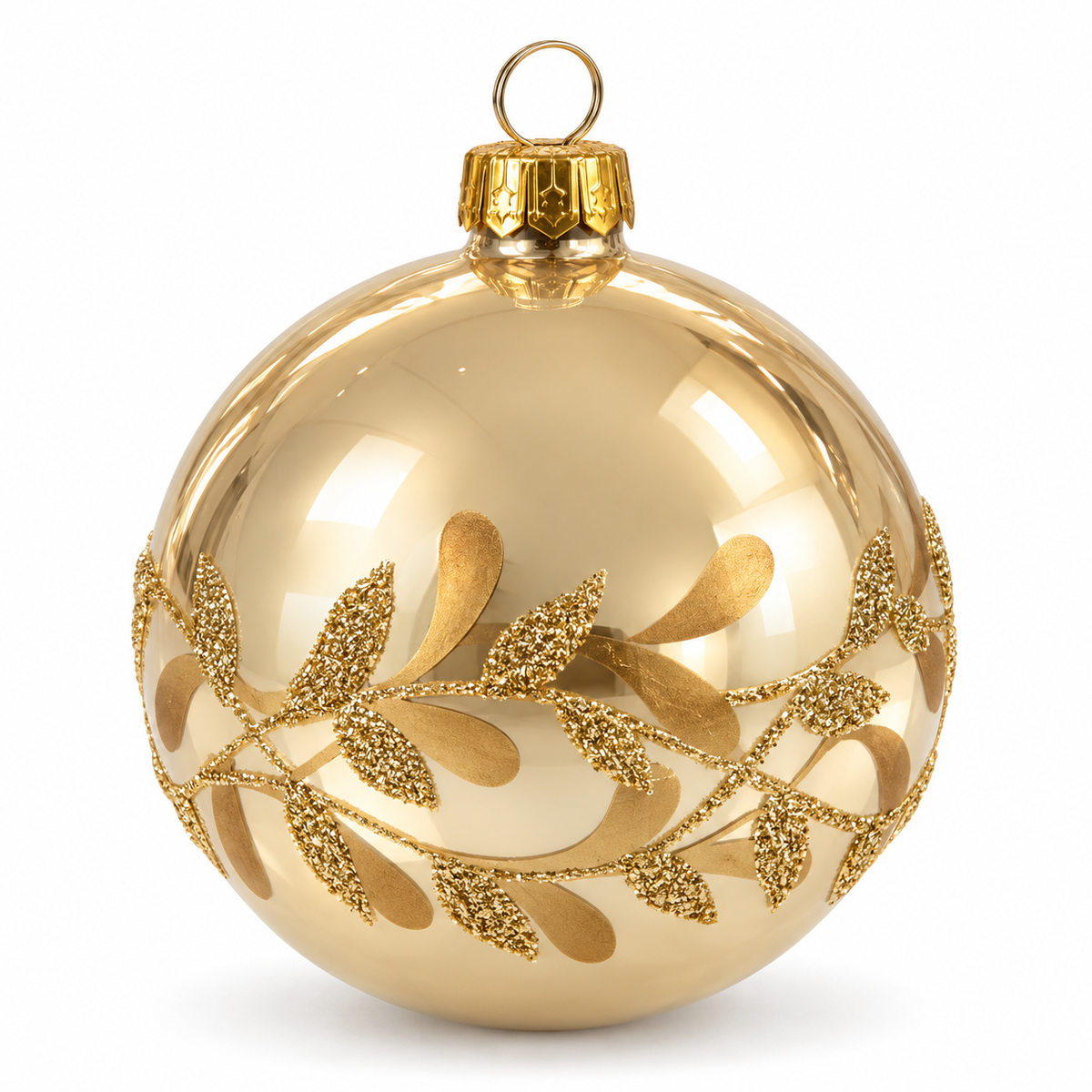 Gold Leave Ornament