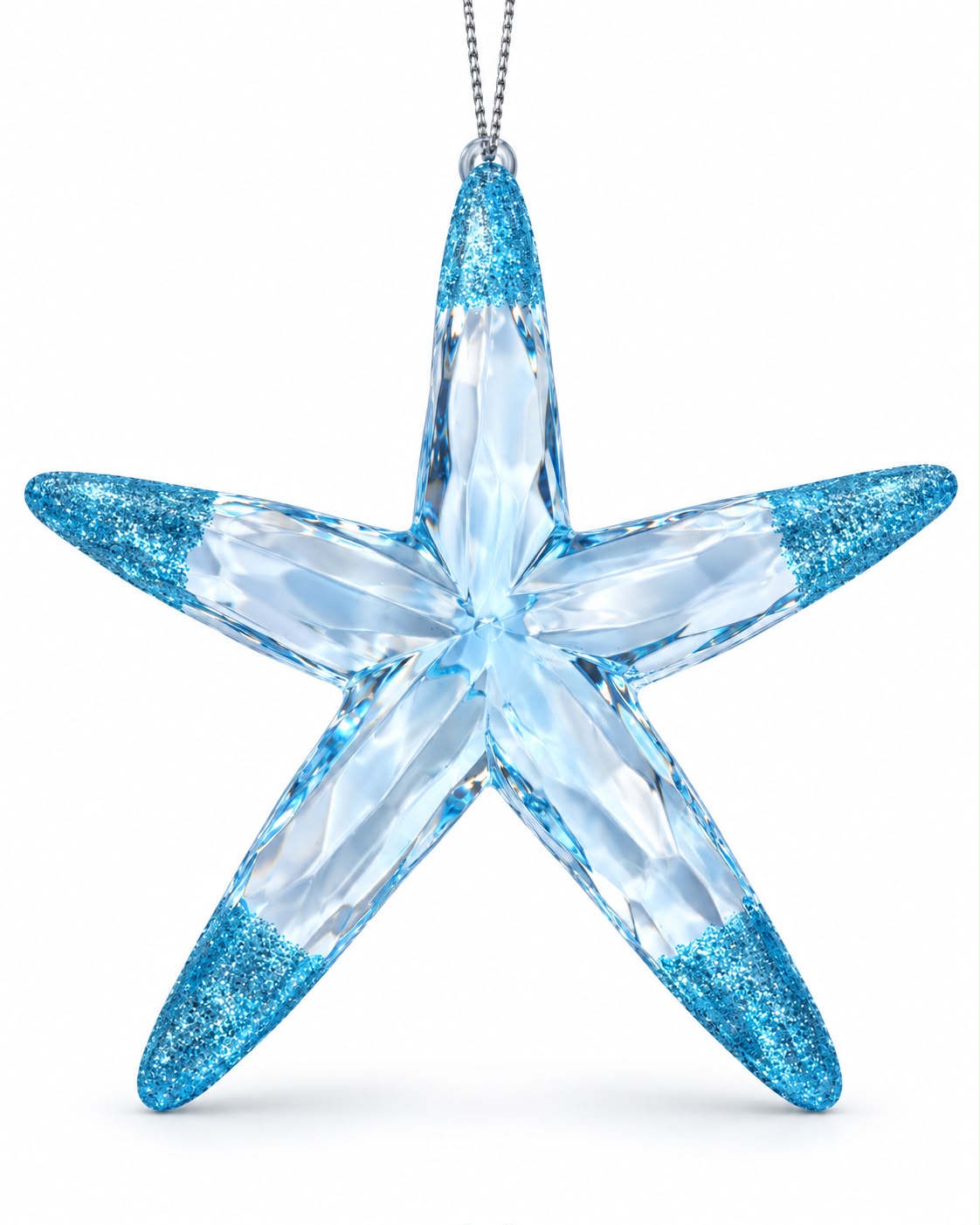 Blue Crystal Star