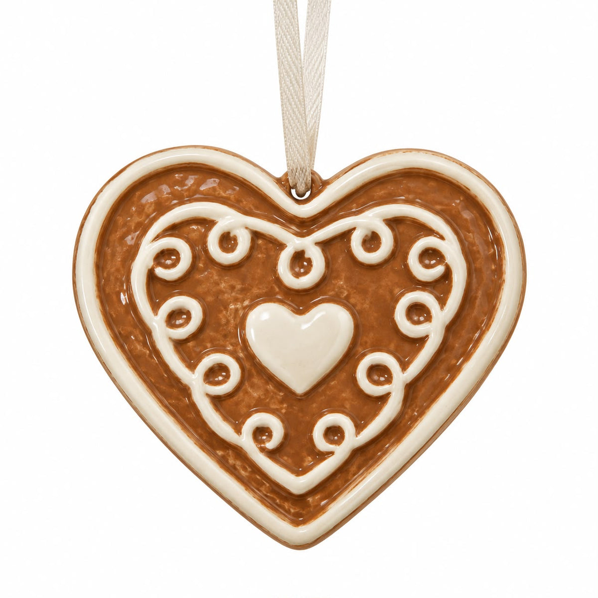 Ornamento Corazón de Jenjibre