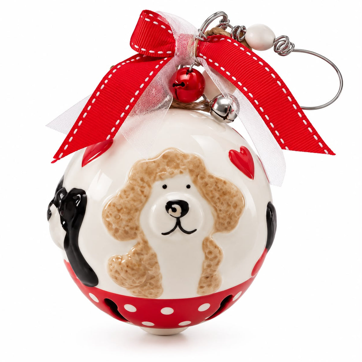 Ornamento Navideño Jingle Bell- Dog