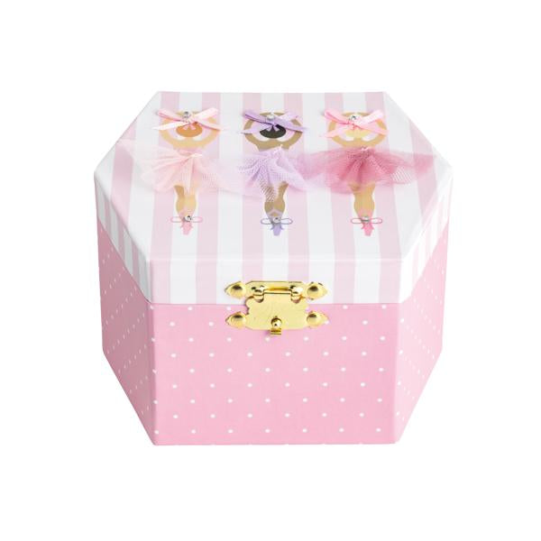 Caja Musical Bailarina Rosa