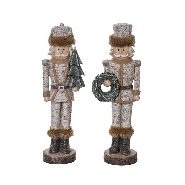 Resin Woodland Nutcracker Figurines