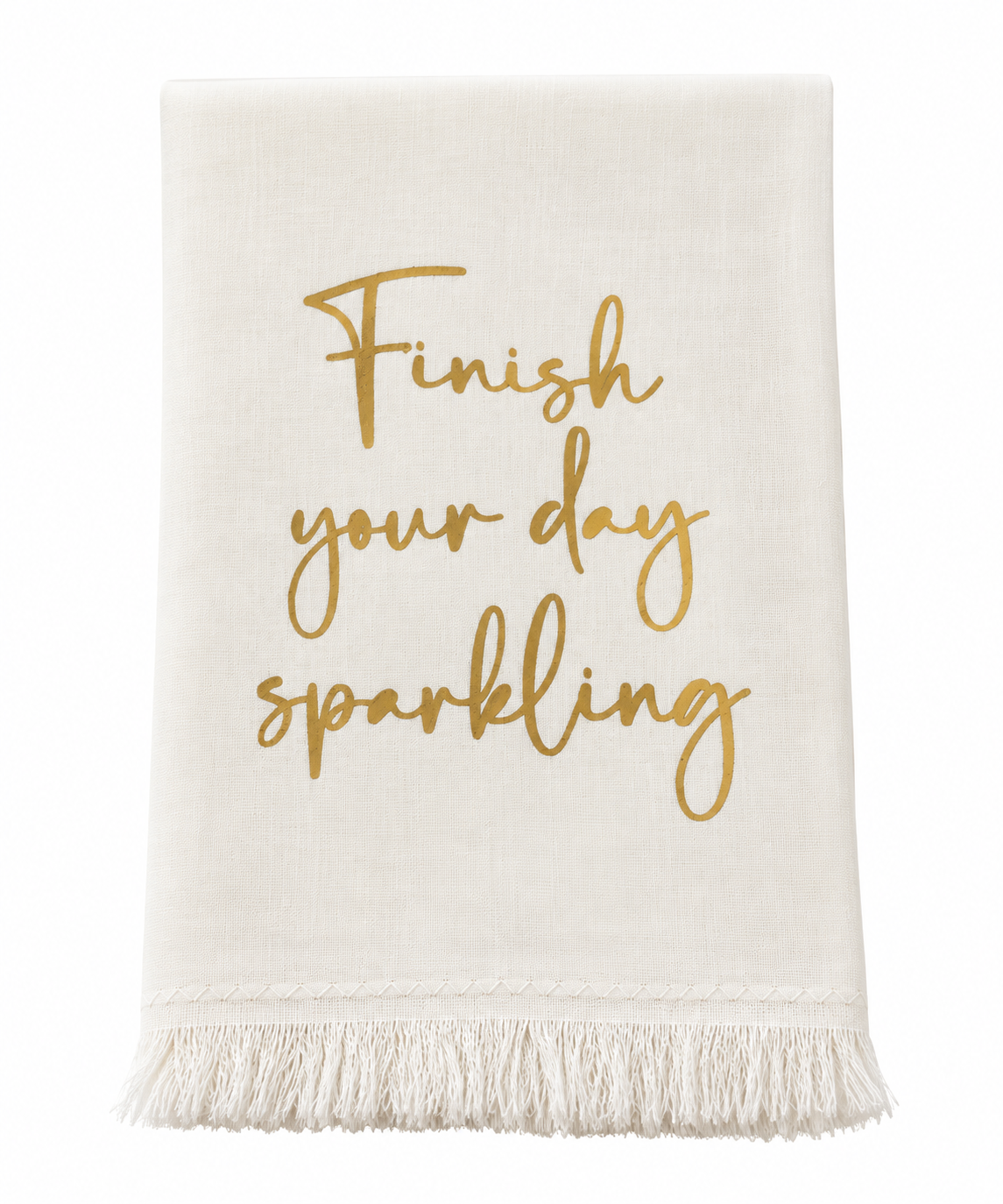 Pañito Decorativo de Baño - Finish your – Ivory & Gold