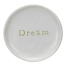 Platito Decorativo con Mensaje Inspirador – Dream